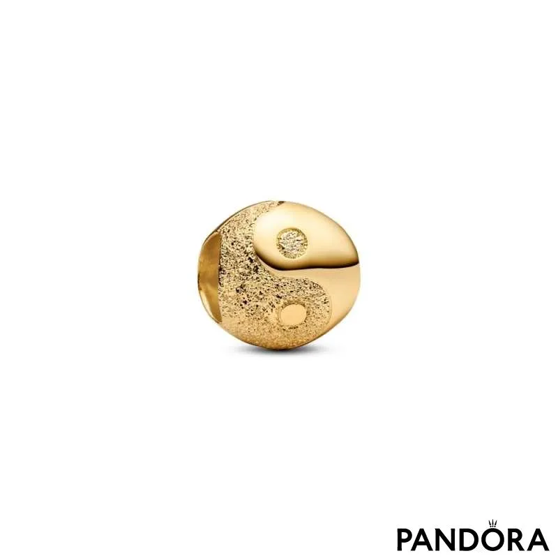 Mini talisman Yin și Yang texturat