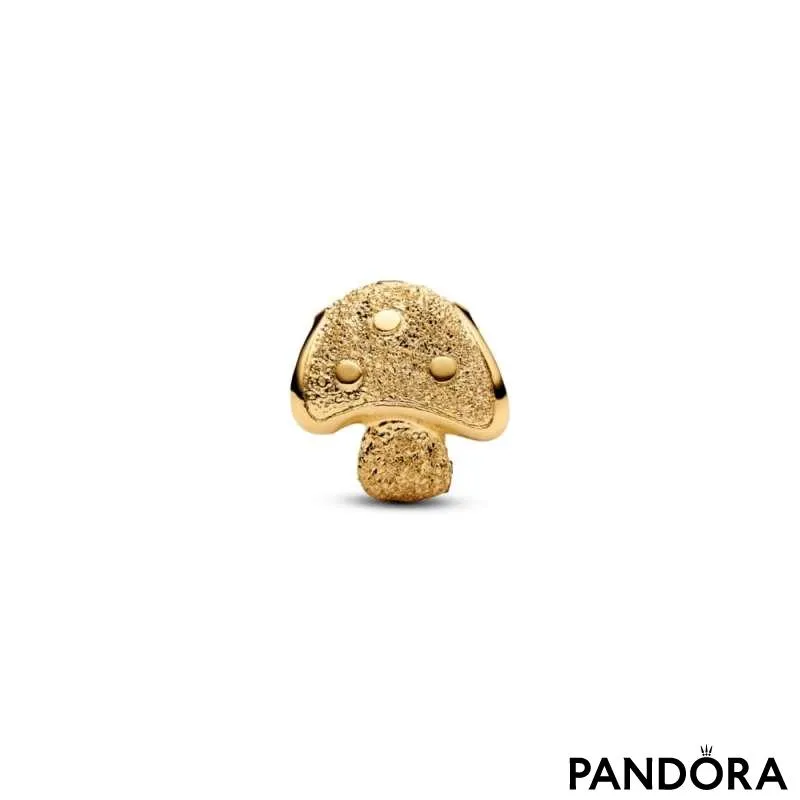 Mini talisman cu ciupercă texturată