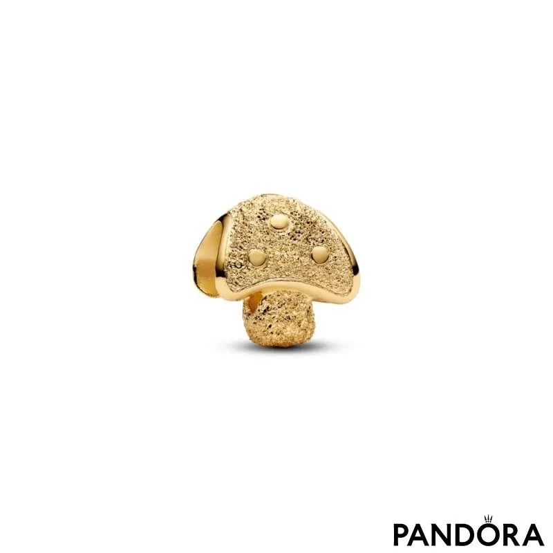 Mini talisman cu ciupercă texturată