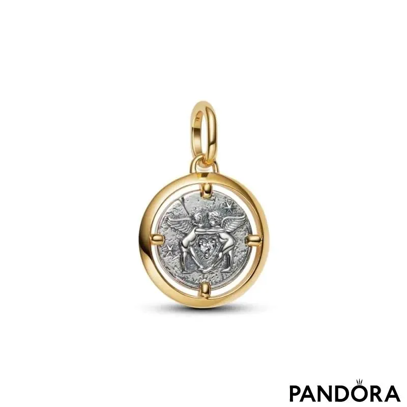 Talisman de tip medalion cu Cupidoni