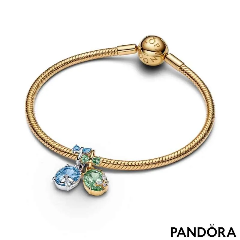 Разделяемая подвеска Bridgerton — бабочка и пчела 