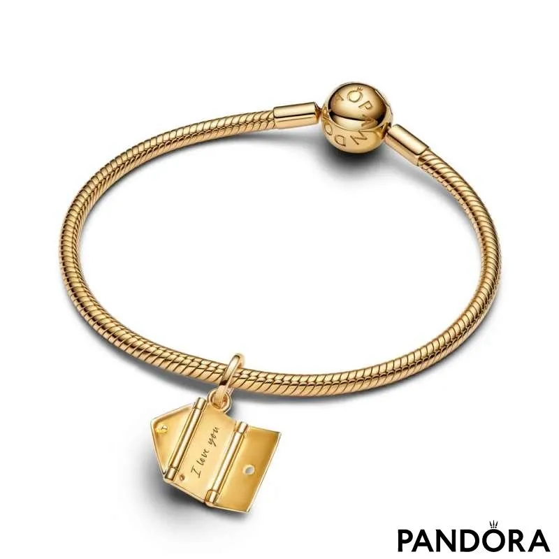 Talisman de tip pandantiv cu plic inscripționabil care poate fi deschis 