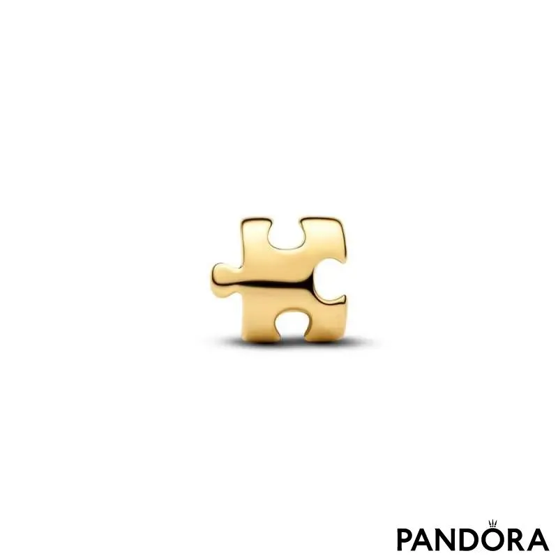 Mini talisman cu piesă de puzzle 