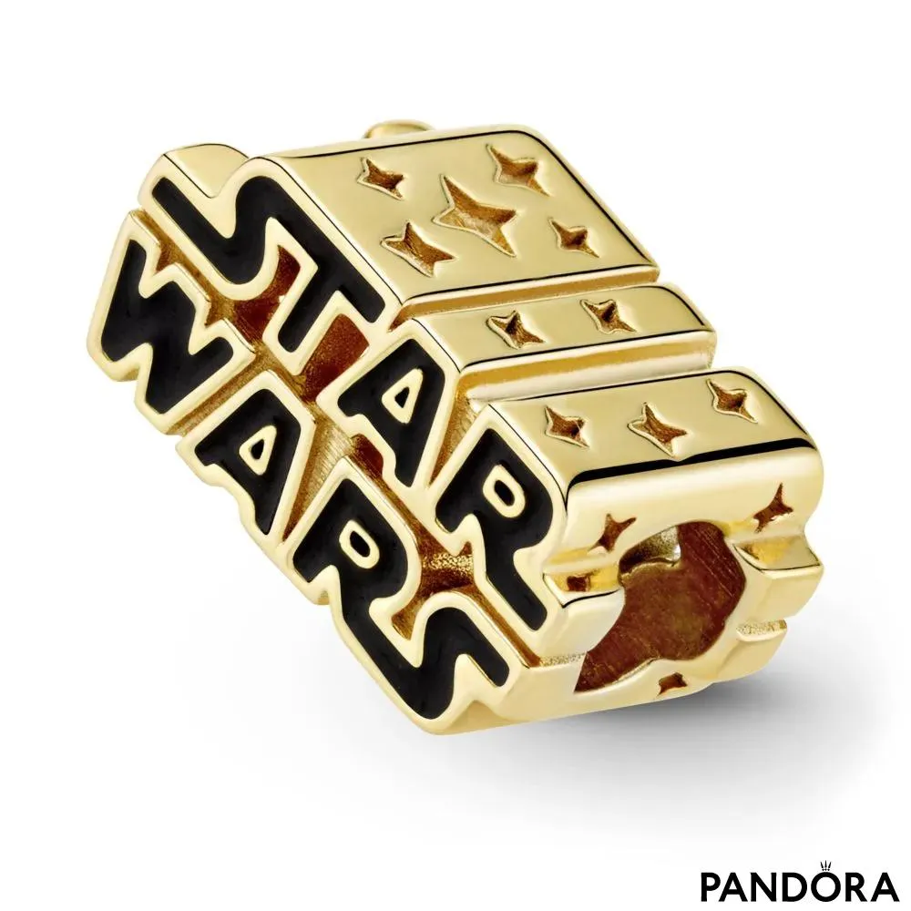 Шарм «Сверкающий 3D-логотип» из серии «Звездные войны» 