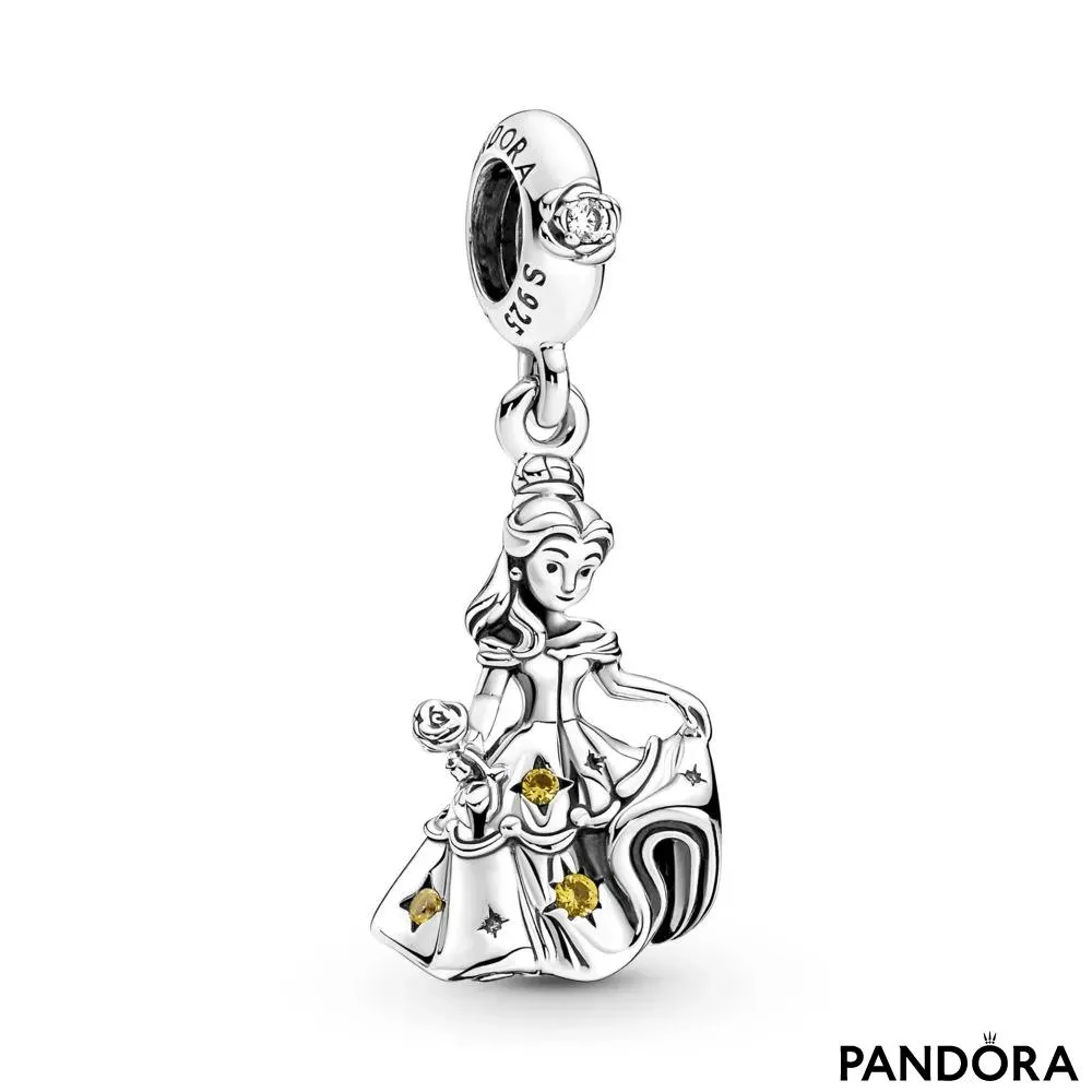 Talisman de tip pandantiv Frumoasa dansând din „Frumoasa și bestia” de la Disney