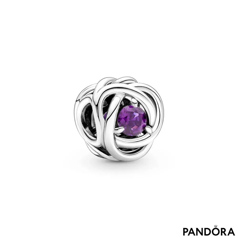 Talisman cu cerc al eternității violet