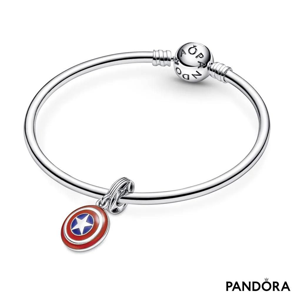 Шарм-подвеска «Щит капитана Америки» из серии «Marvel The Avengers» 