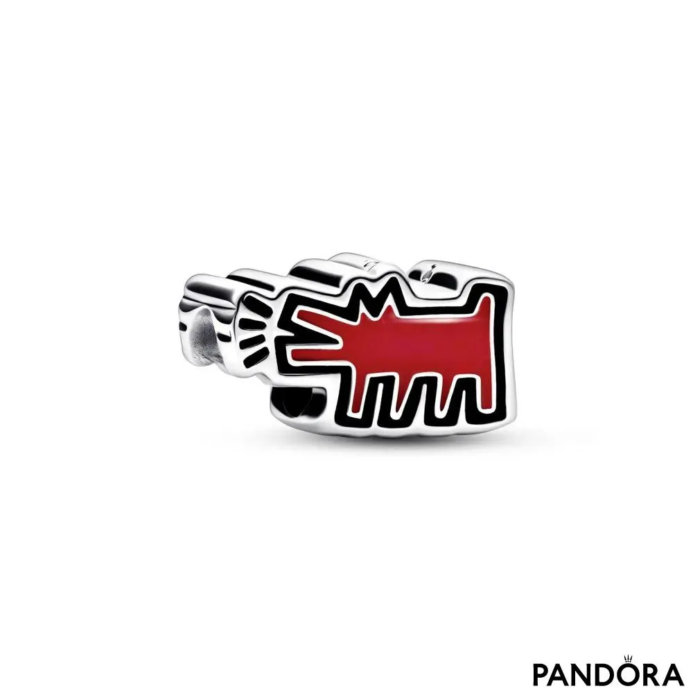 Talisman Câine care latră Keith Haring™ x Pandora