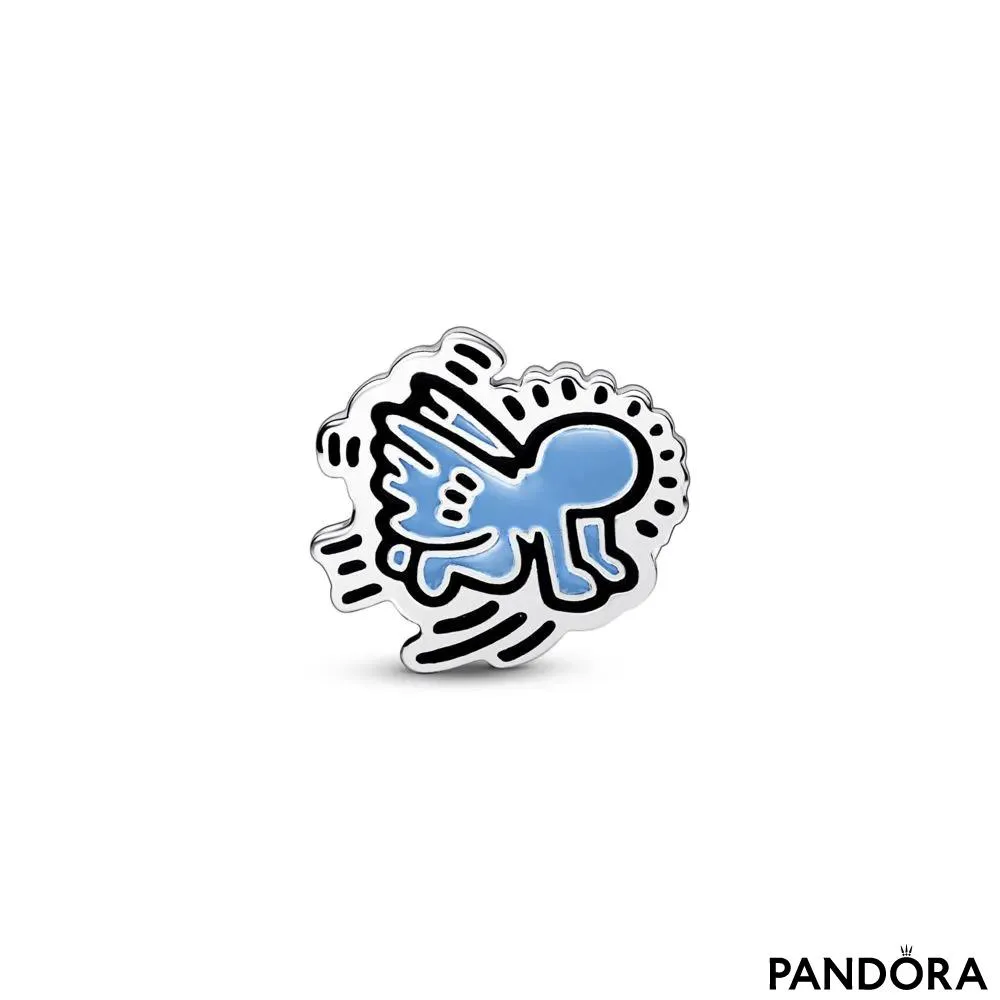 Шарм «Сверкающий ангел» Keith Haring™ x Pandora 