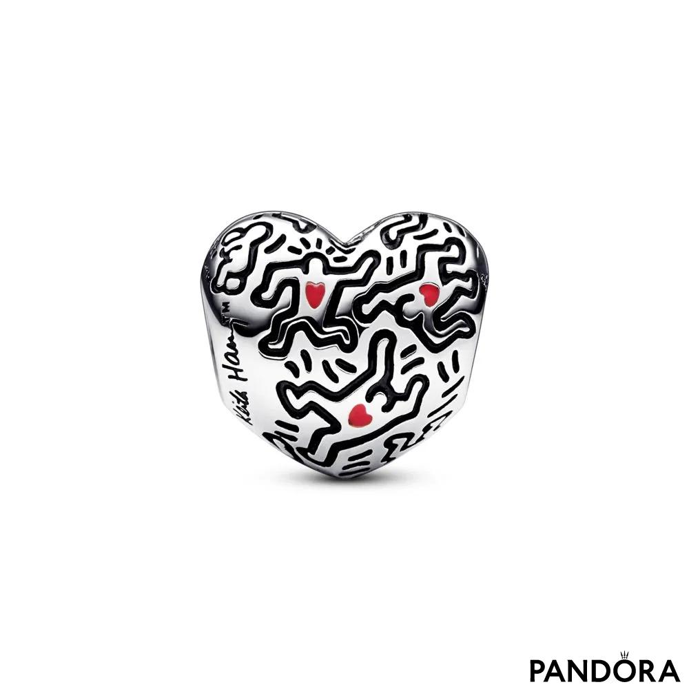 Шарм «Люди» в штриховой графике Keith Haring™ x Pandora 