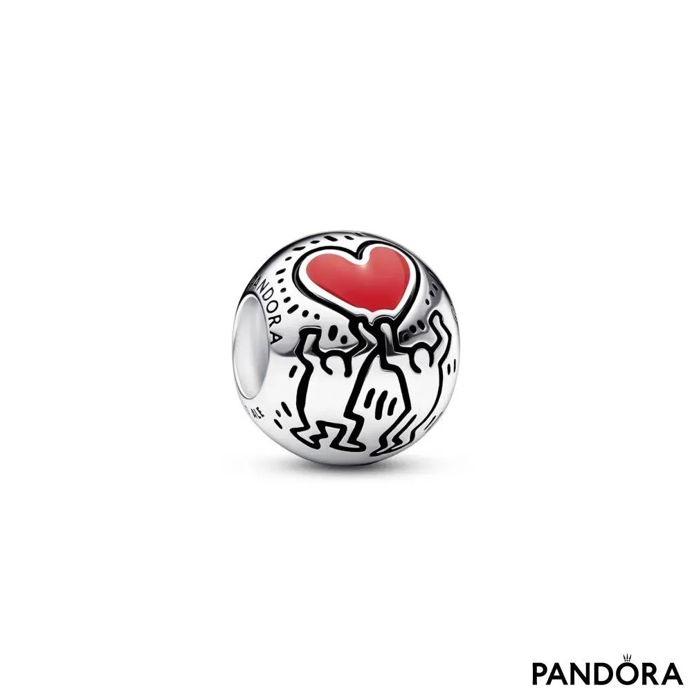 Шарм «Любовь и фигуры» Keith Haring™ x Pandora 
