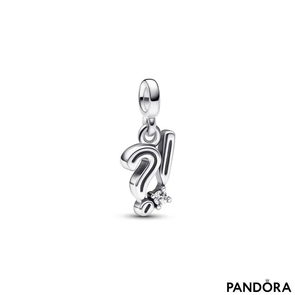 Мини-подвеска «Вопрос и восклицание» Pandora ME