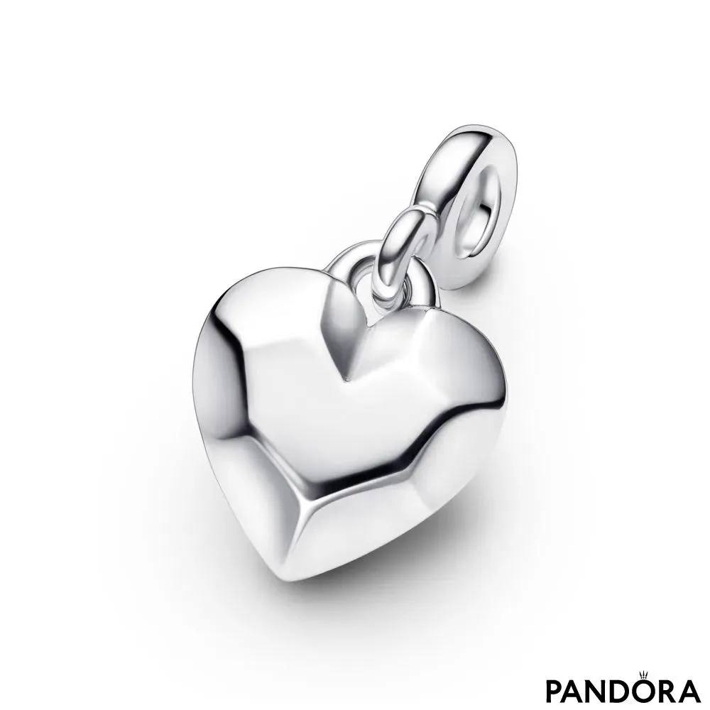 Мини-подвеска «Ограненное сердце» Pandora ME 