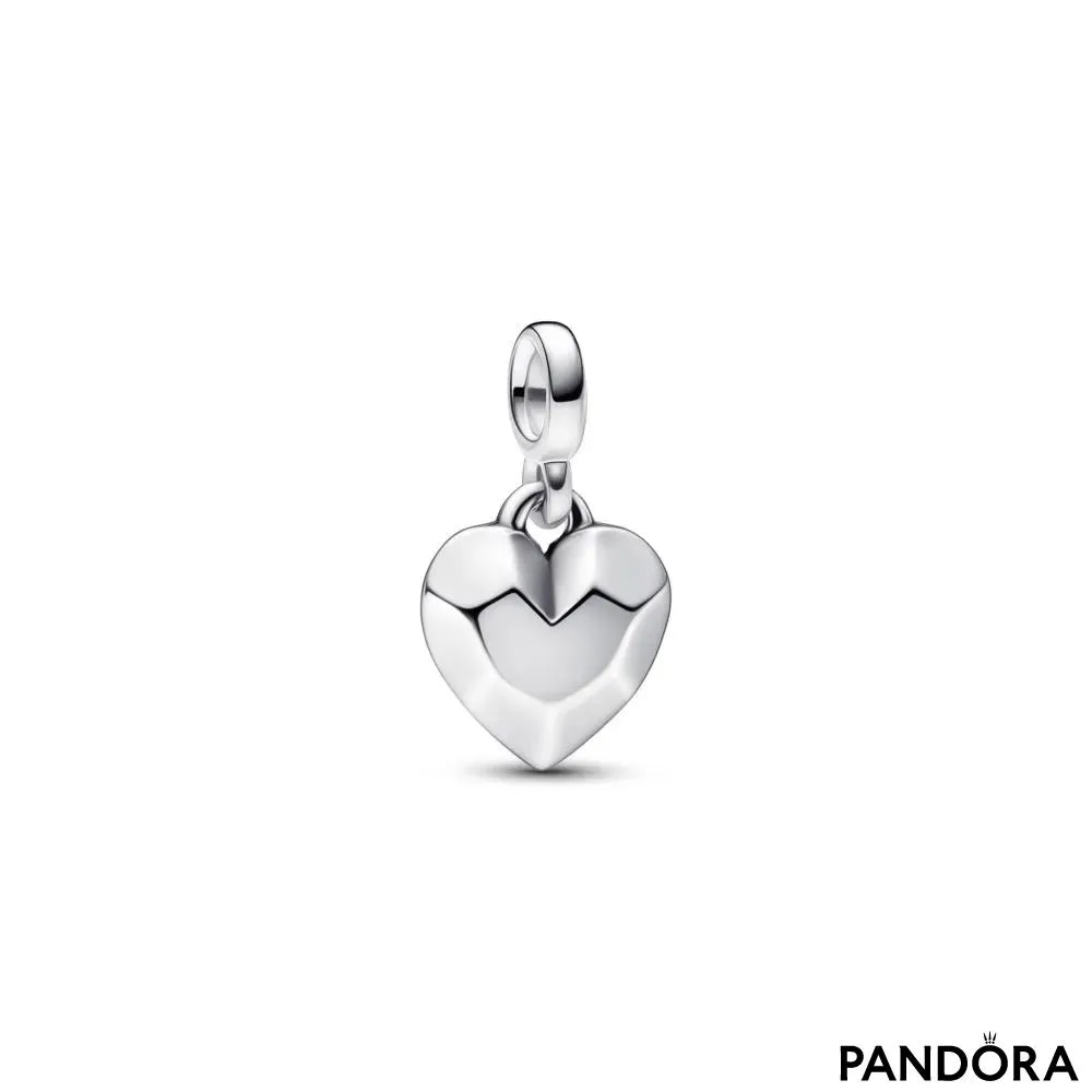 Мини-подвеска «Ограненное сердце» Pandora ME 
