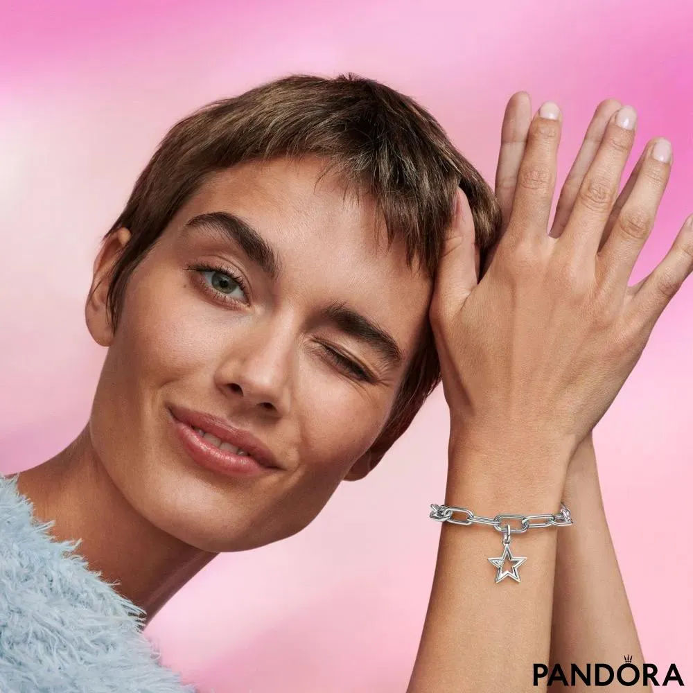 Подвеска-медальон Pandora ME «Сверкающая звезда»