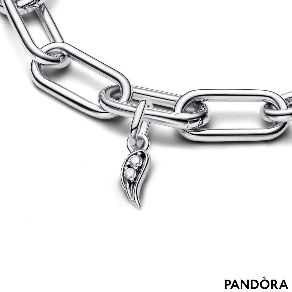 Мини-подвеска Pandora ME «Сверкающее ангельское крыло» 