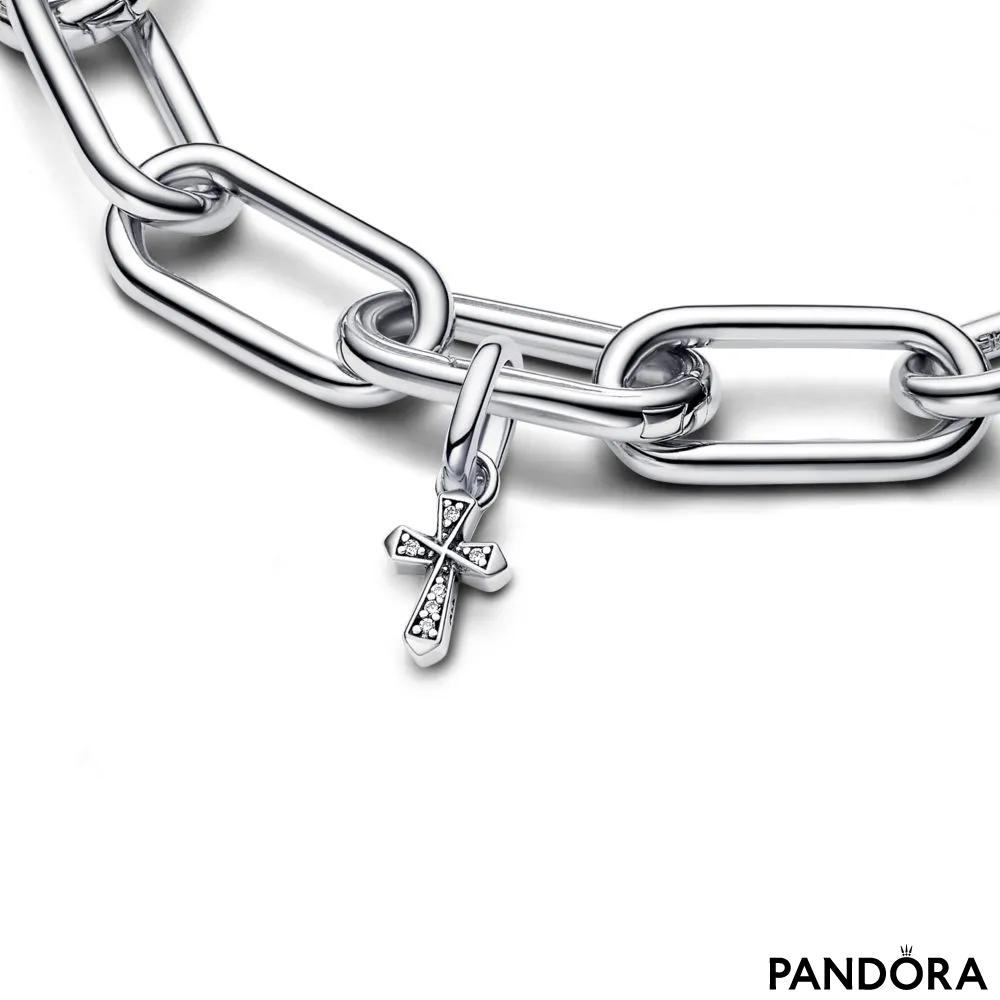 Мини-подвеска Pandora ME Сверкающий крест 