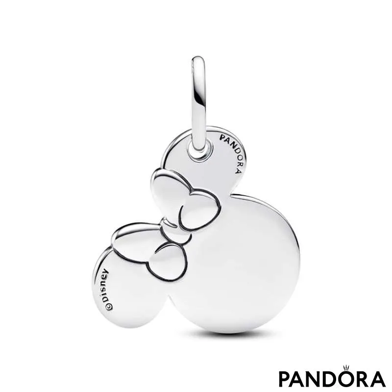 Talisman de tip pandantiv inscripționabil cu Minnie Mouse de la Disney