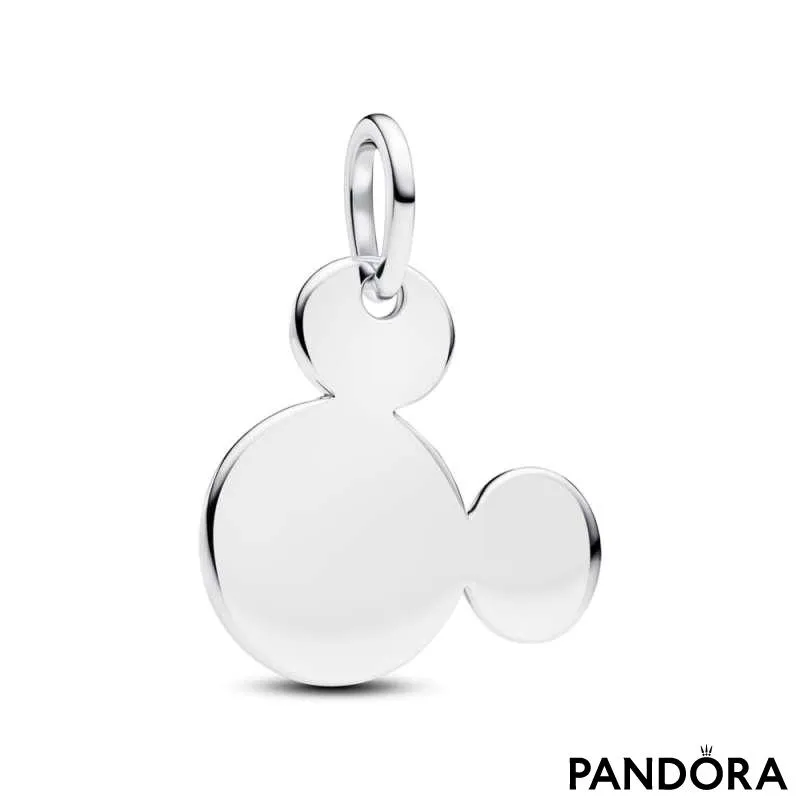 Talisman de tip pandantiv inscripționabil cu Mickey Mouse de la Disney