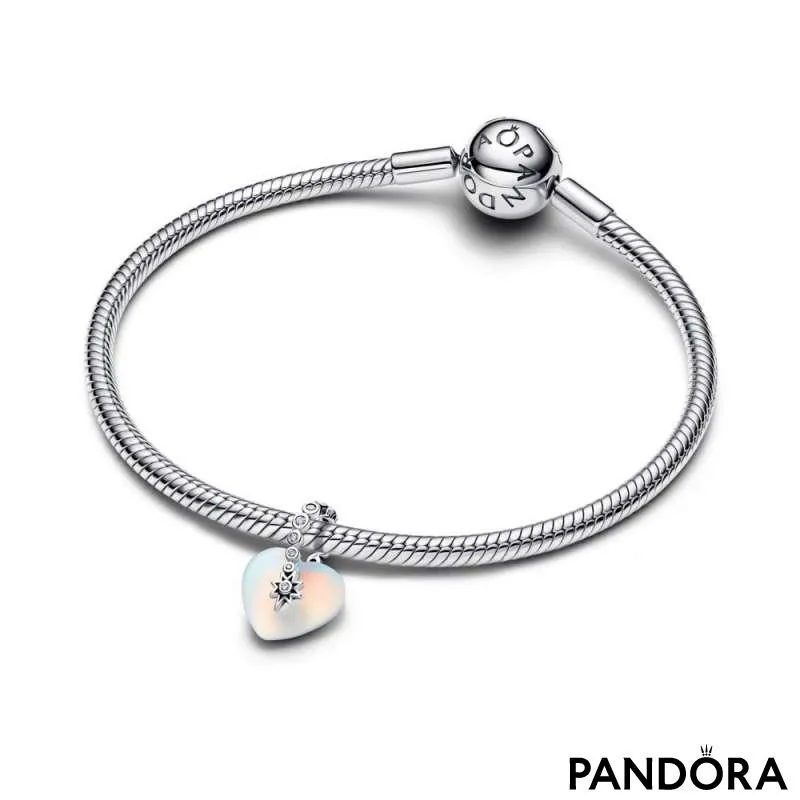 Talisman pandantiv Stea căzătoare și Inimă 