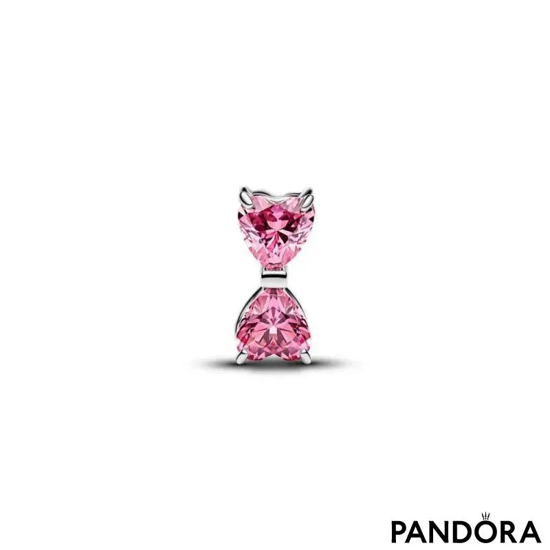 Шарм «Розовый бант» 