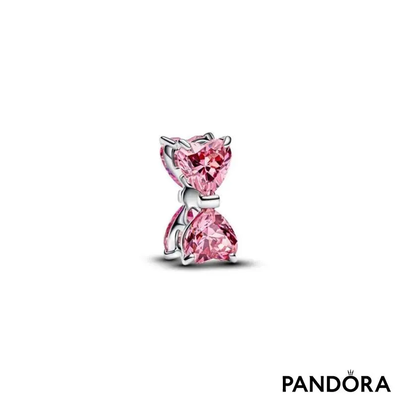 Шарм «Розовый бант» 