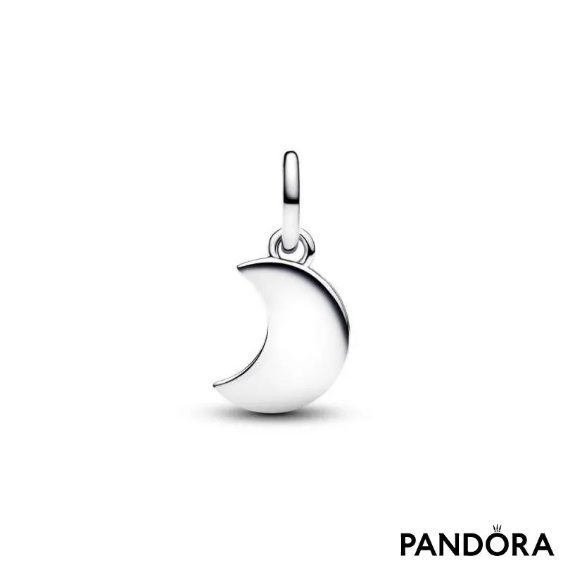 Двойной шарм-подвеска «Полумесяц» 