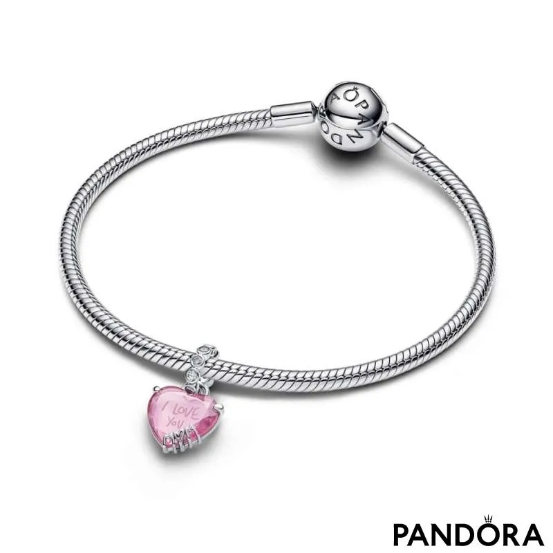 Talisman de tip pandantiv cu inscripția I Love You 