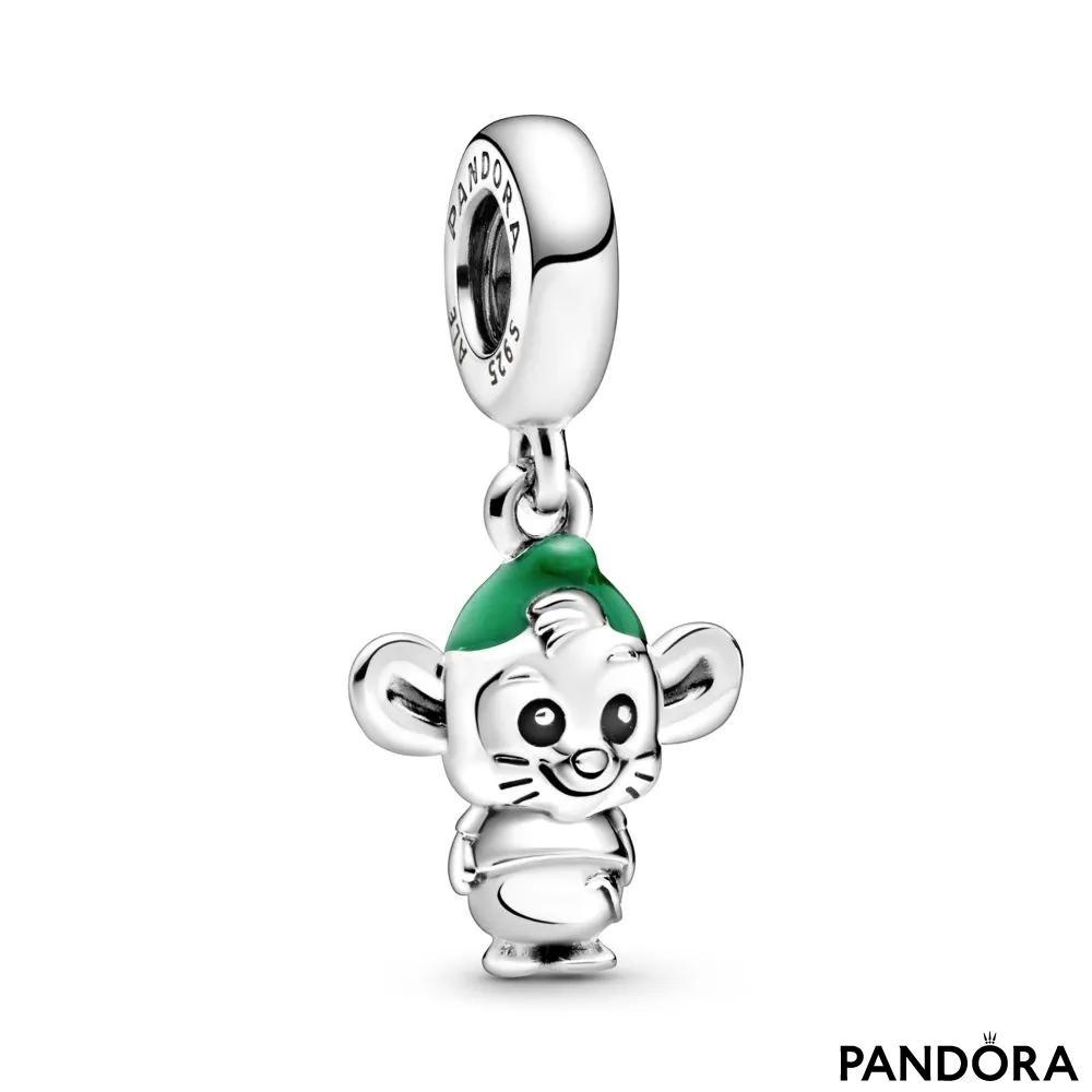 Talisman de tip pandantiv cu șoricelul Gus - Cenușăreasa de la Disney