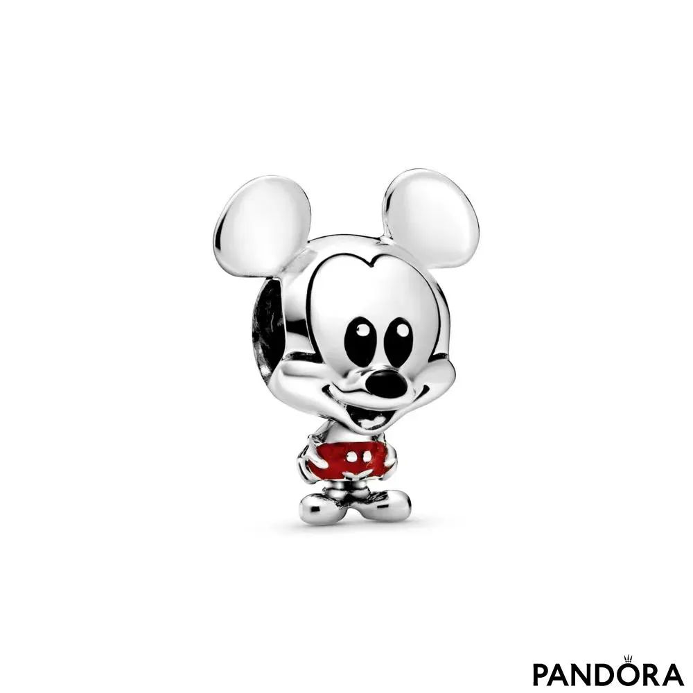 Talisman cu Mickey Mouse cu pantaloni roșii de la Disney