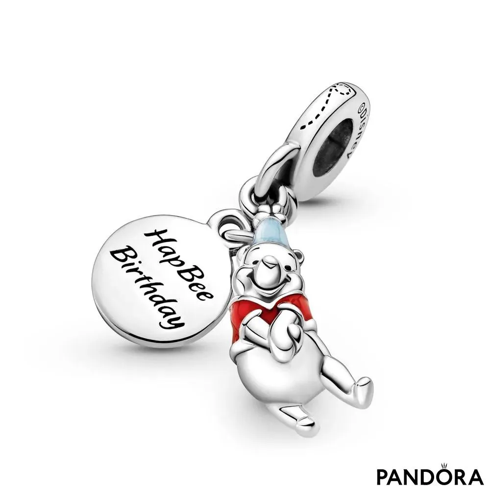 Talisman de tip pandantiv Zi de naștere Disney Winnie The Pooh 