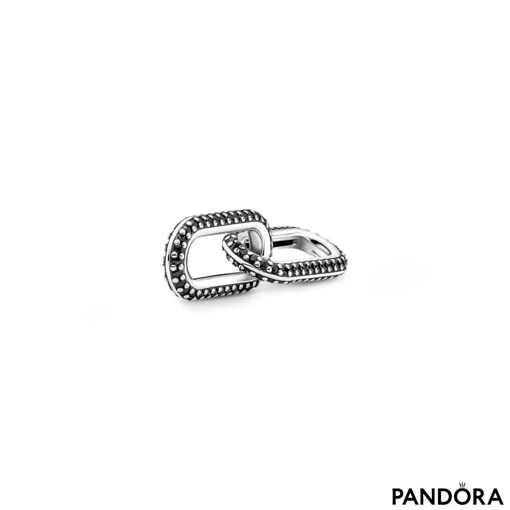 Verigă dublă pavé de stil Pandora ME