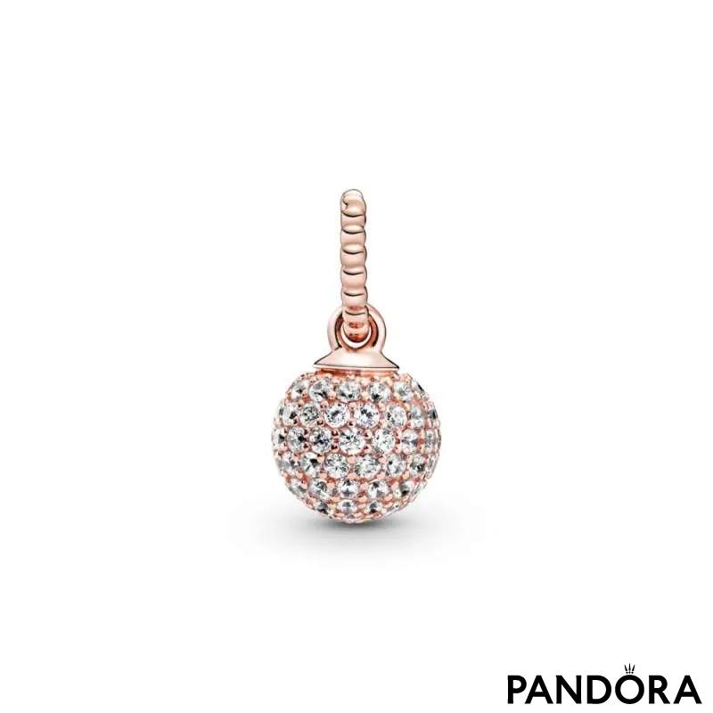 Pandantiv Glob Pavé