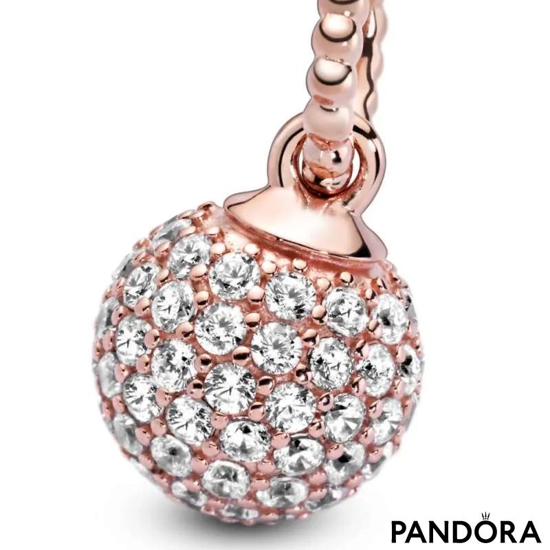 Pandantiv Glob Pavé