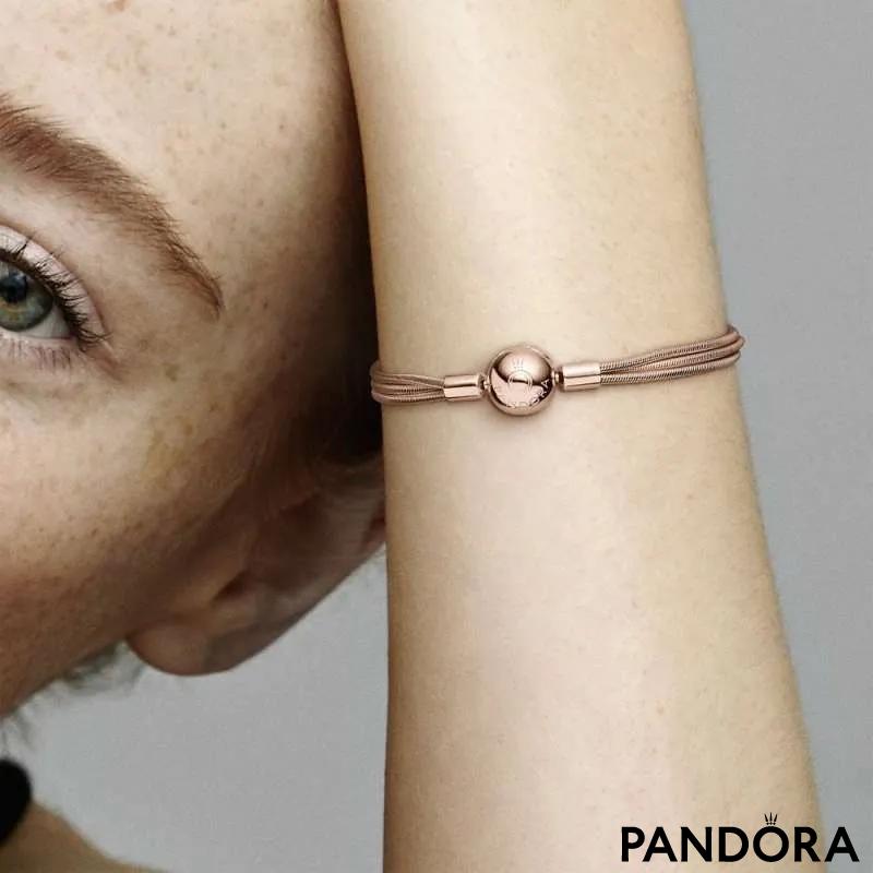 Brățară compusă din multiple lanțuri clasice Pandora Moments