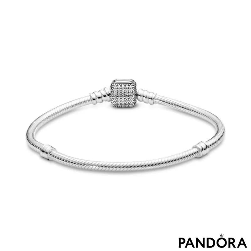 Brăţară din argint 925, cu zirconiu cubic transparent