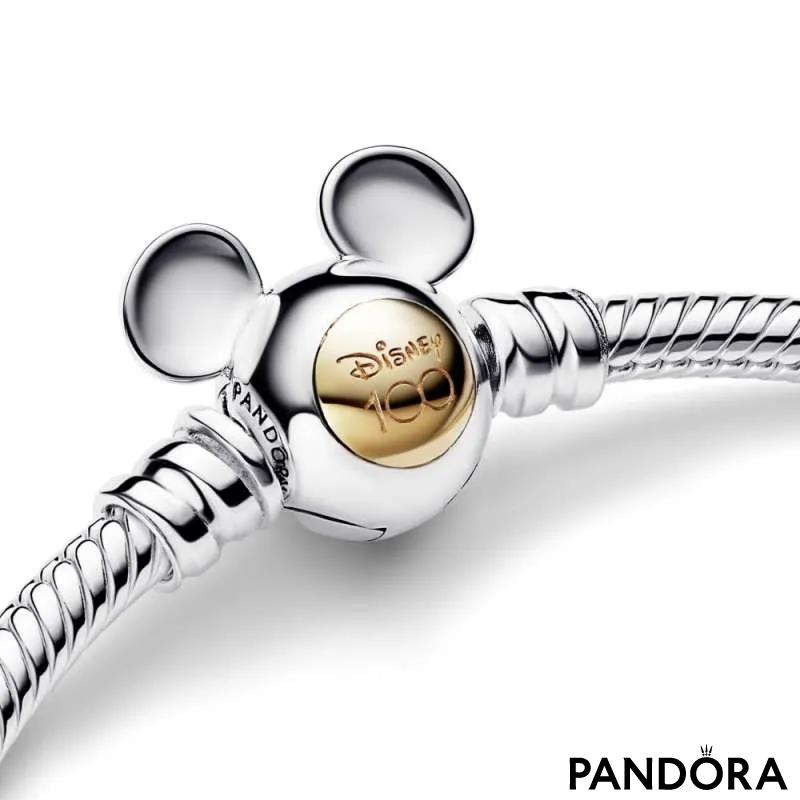 Brățară tip lanț clasic Moments aniversar cu numărul 100 Disney