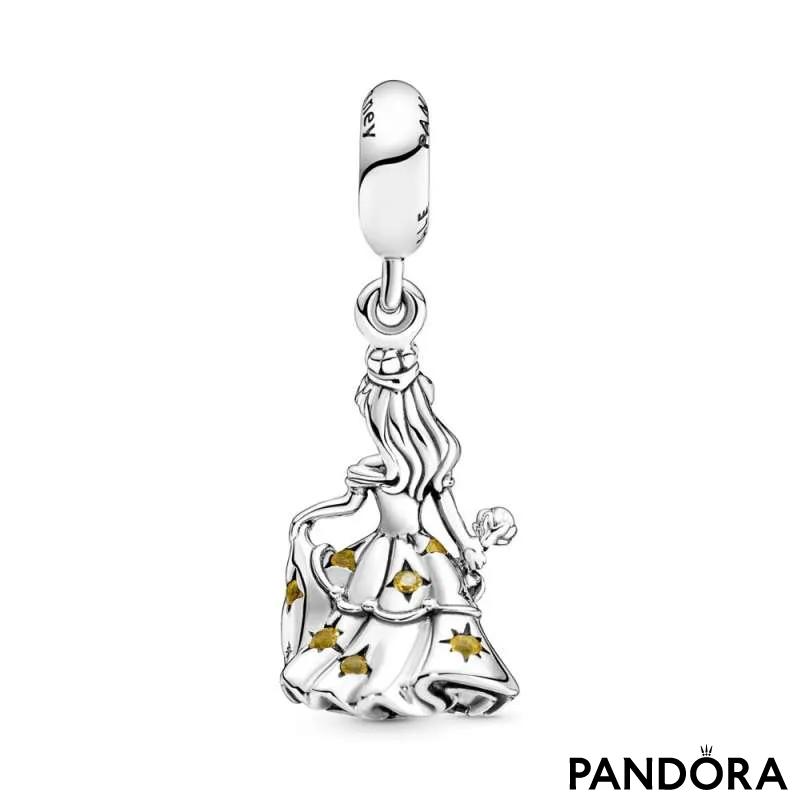 Talisman de tip pandantiv Frumoasa dansând din „Frumoasa și bestia” de la Disney