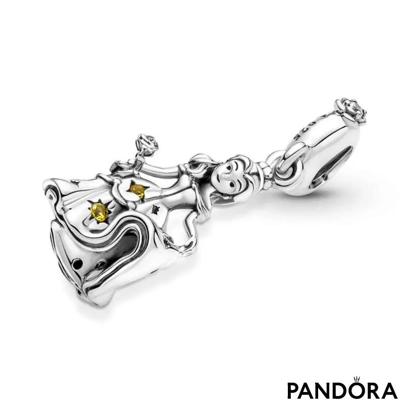 Talisman de tip pandantiv Frumoasa dansând din „Frumoasa și bestia” de la Disney