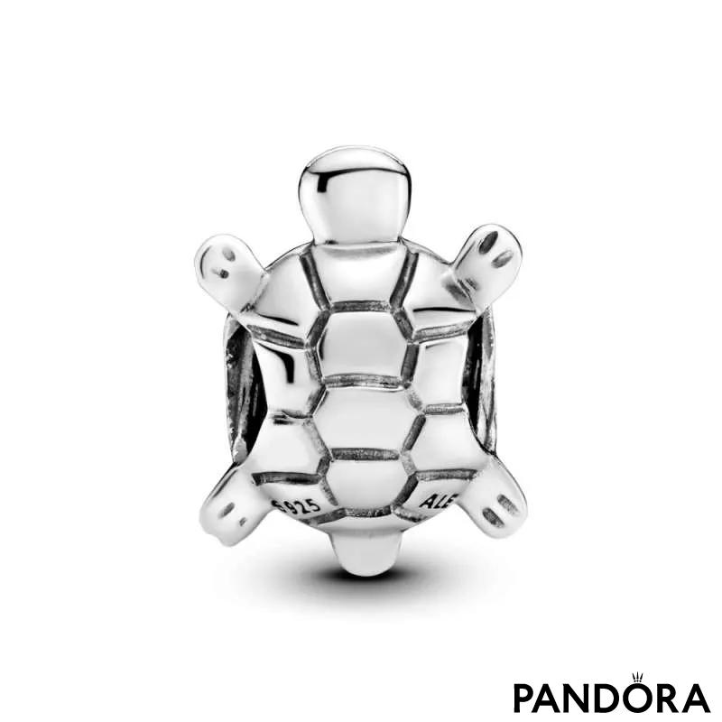 Talisman Broască ţestoasă din argint 925, cu zirconiu cubic
