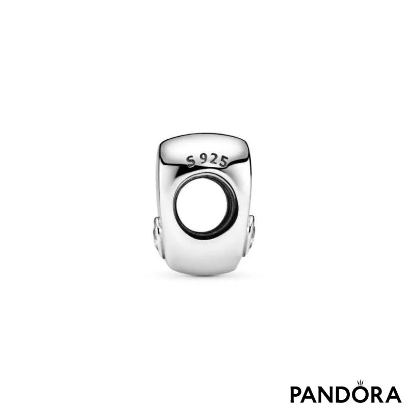 Talisman Cele mai bune prietene, din argint 925, cu zirconiu cubic transparent