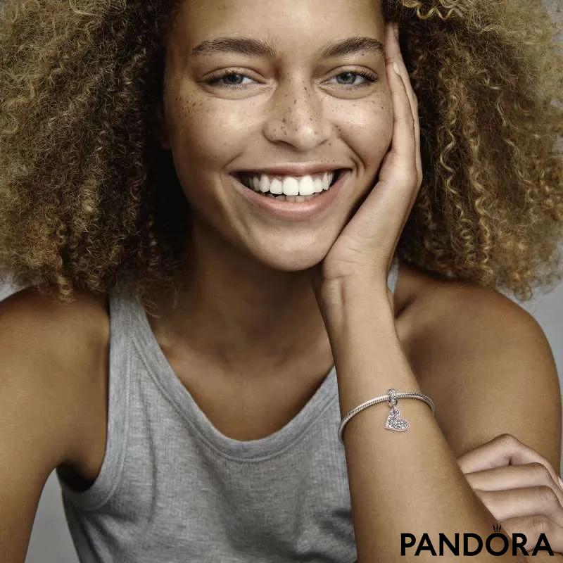 Talisman de tip pandantiv cu inimă Oameni Keith Haring™ x Pandora