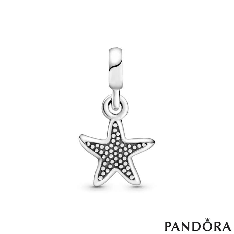 Talisman de tip pandantiv cu stea de mare roz