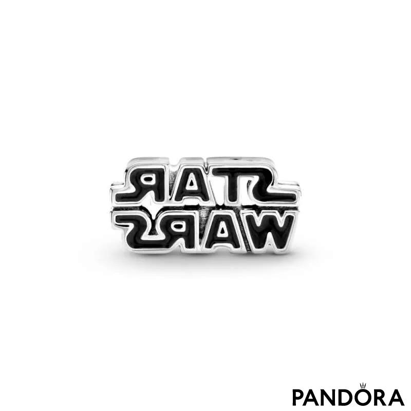 Talisman cu logo 3D Războiul stelelor din argint 