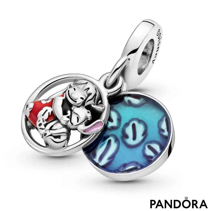 Talisman de tip pandantiv Familie cu Lilo & Stitch de la Disney