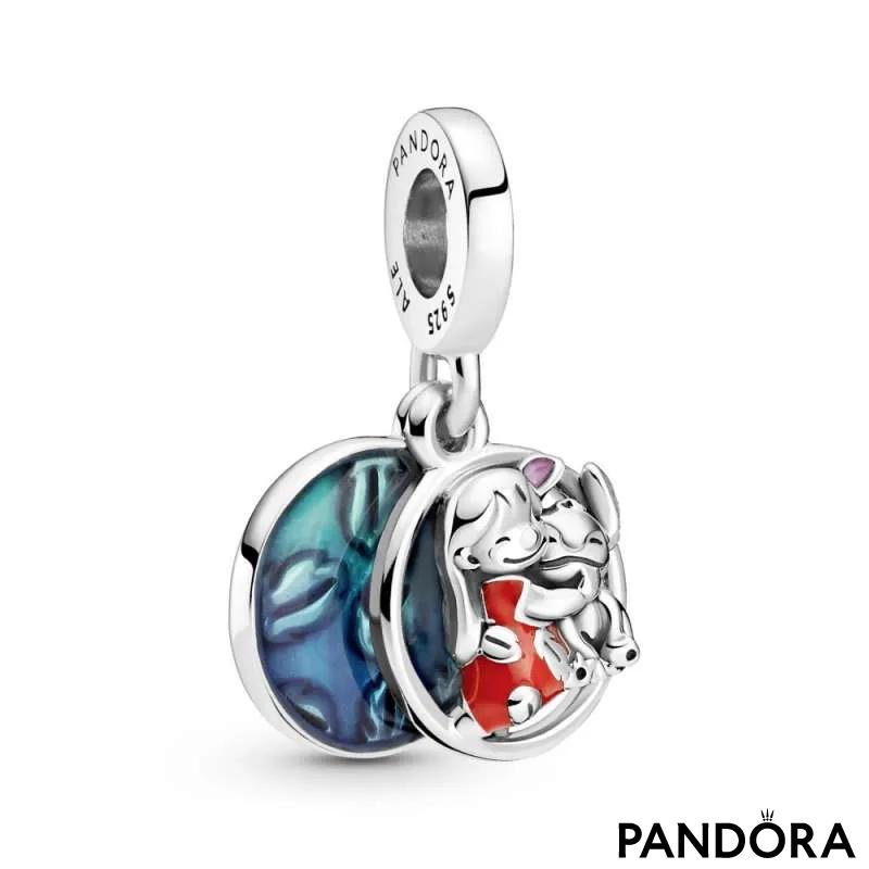 Talisman de tip pandantiv Familie cu Lilo & Stitch de la Disney